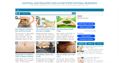 Desktop Screenshot of healthnaturalguide.com