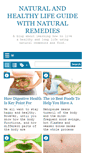 Mobile Screenshot of healthnaturalguide.com
